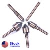 5x HSS Woodworking Chamfer Drilling Tool Countersink Drill Bits Cut