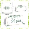 Place Cards for Table Setting, 2” x 3.5" Folding Tent