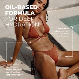 BYROKKO BYROKKO Shine Brown Premium XXL Tan Accelerator Oil, for Sunbed & Outdoor Sun,Tanning Achieve a Natural Tan with Natural Ingredients. Coconut, Walnut, Hazelnut Oil (150 ml)