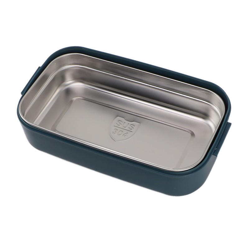 304 Stainless Steel Bento Box Adult Lunch Box Single Layer