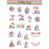 Happy Birthday Watercolor Planner Sticker | Libby and Lou Sticker