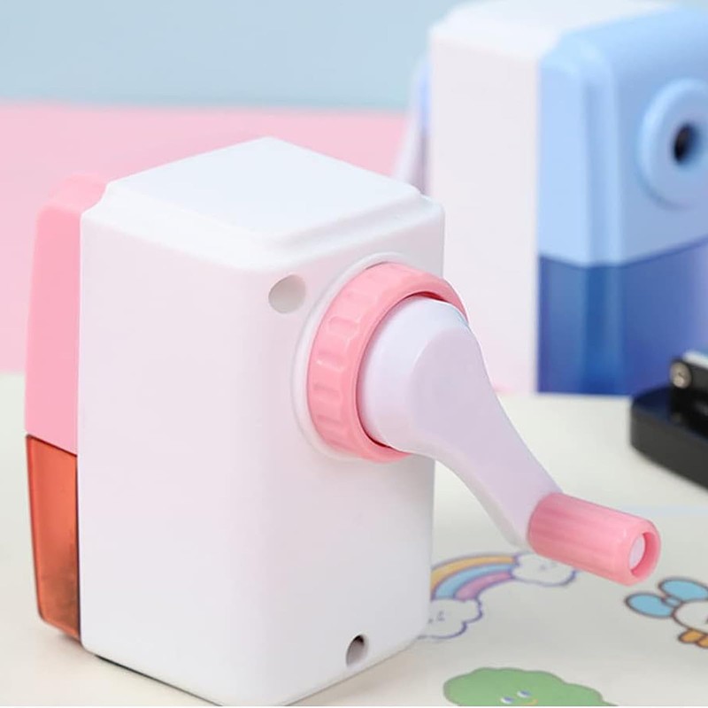 Pencil Sharpeners Manual Sharpener Desktop Colored Pencil Sharpener Handheld Children