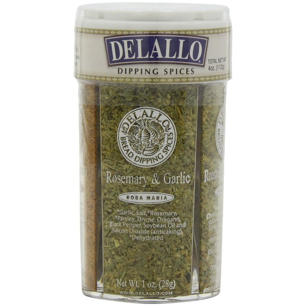 DeLallo Dipping Seasoning Spices, 4-Ounce Unit (Pack of 3)
