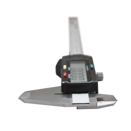 Accusize Industrial Tools 6 Inch x 0.0005 Inch Left Hand Electronic Digital Caliper with Extra Large LCD Metric/Inch, Ab11-L106
