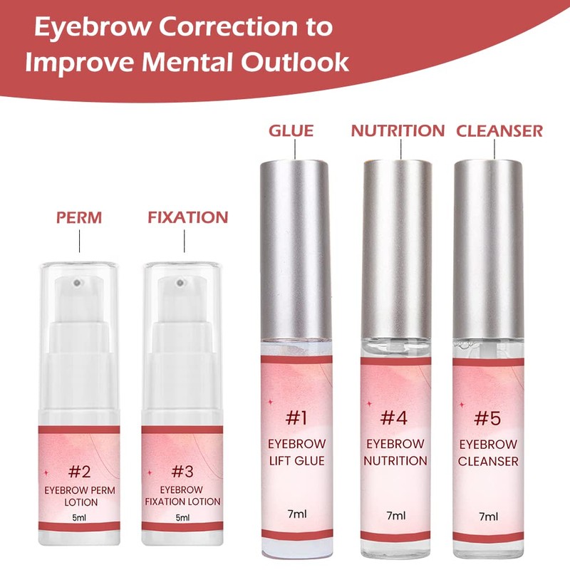 Eyebrow Lifting Set, DIY Brow Lifting Set for Eyebrows on