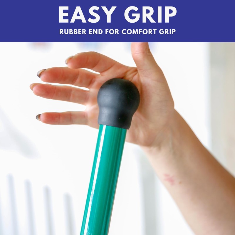 Don Aslett's 12" Mop with 2 Reusable Microfiber Pads |