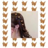 Gold Butterfly Hair Claw Clips for Women Hair Bow Clips