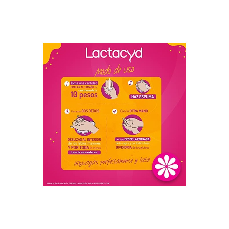 Lactacyd fémina shampoo íntimo de uso diario, 200ml