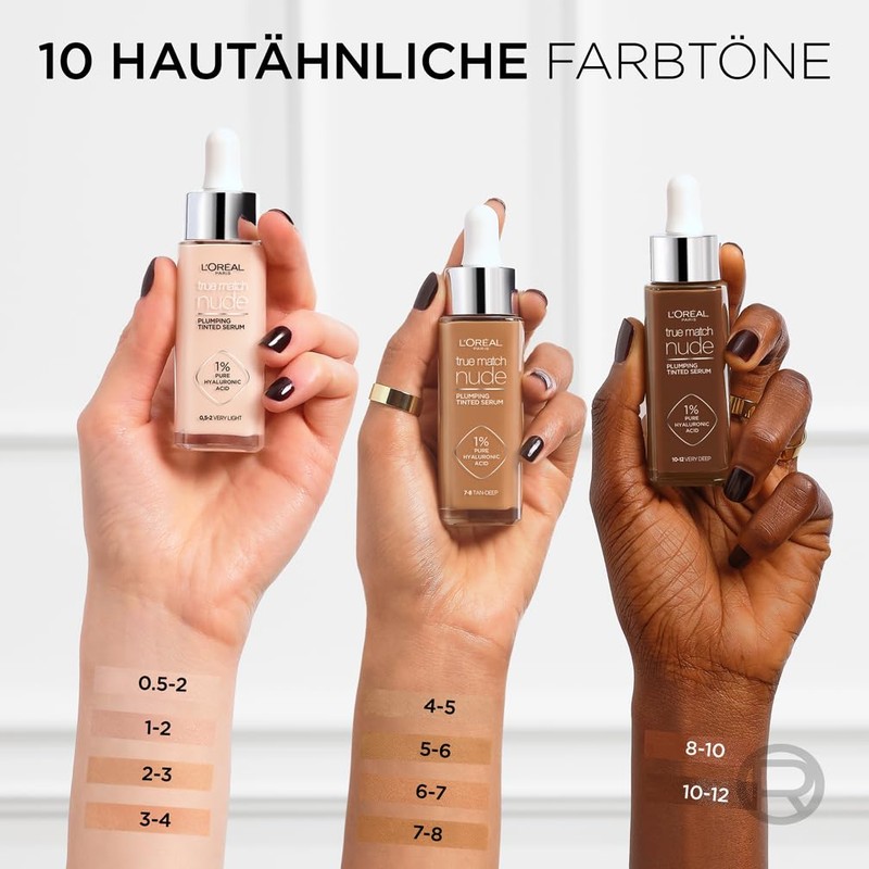 L'Oréal Paris Tinted Serum Nourishing Liquid Foundation with Hyaluronic Acid