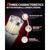 Torchbeam Upgraded 3157 LED Reverse Light Bulbs 6000K White -
