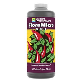 General Hydroponics FloraMicro, 1 Quart