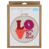Trimits GCK146 Punch Needle Hoop Kit, Love, 20.3 cm (8