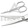 Cuticle Scissor with Curved tip, Stainless Steel Grooming Tool for