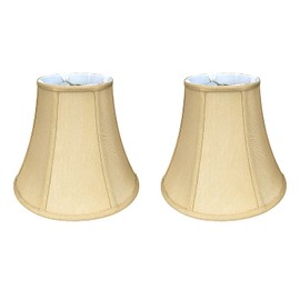 RDI Set of 2 True Bell Basic Lamp Shade, Quality Fabric, Stylish Design, BSO-704-10AGL-2, Antique Gold, 5 x 10 x 8.5 in, 2 Pack