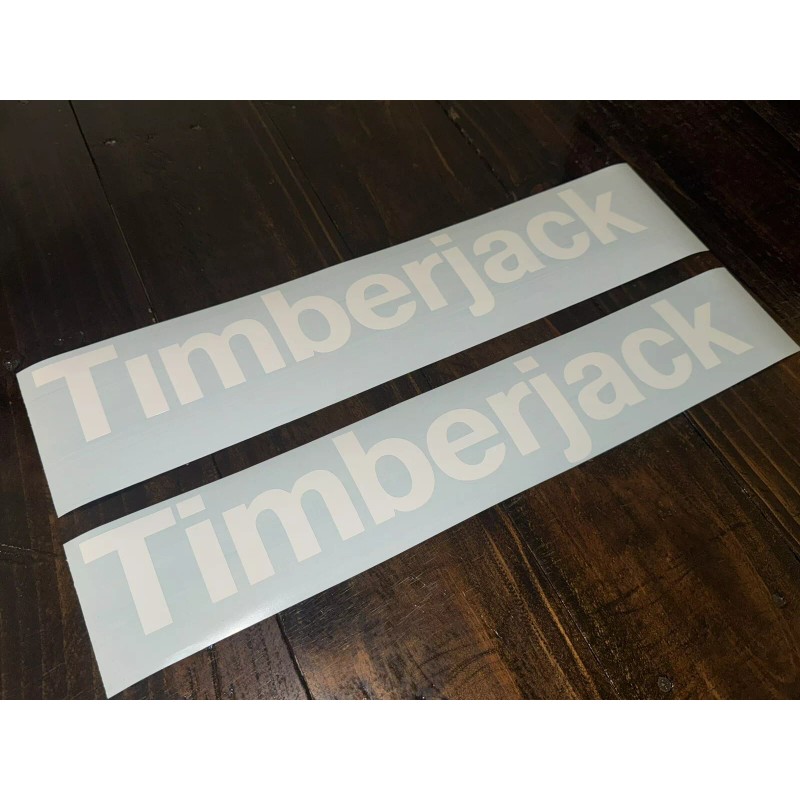 Timberjack Replacement Decals (Set Of 2 - 18”) skidder logging
