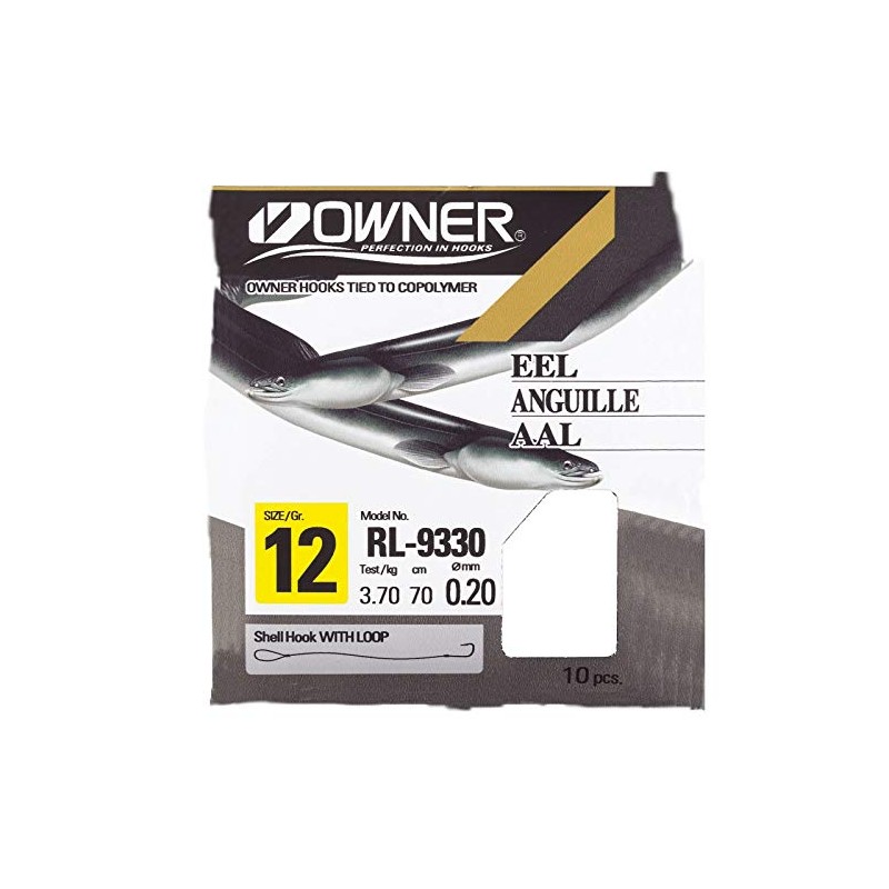 Owner Eel Hook , red RL 9330 sz. 6