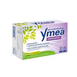 Ymea Vamp Control - Integratore Alimentare Esperto della Menopausa che Riduce Sbalzi di Temperatura e Vampate di Calore - 64 capsule