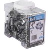 Conduit Fitting, EMT Screw Connector, 1/2-In., 50-Pk. -12101B