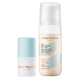 Evereden Evereden Kids Face Wash: Fresh Pomelo, 1.7 oz. & Kids Lip Balm, 0.13 oz | Clean and Non-Toxic Kids Products | Multi-Vitamin Skin Care for Kids