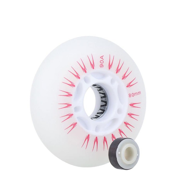 CENPEK 4 pieces Inline Roller Skate Wheels with Led, Durable