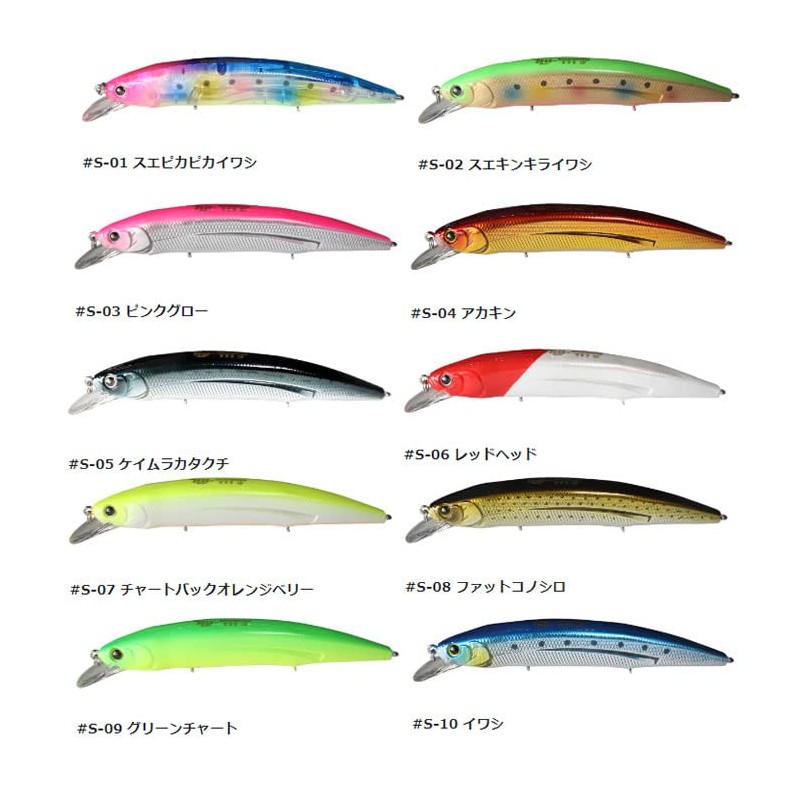Hideup HU Minnow 111SS Salt Color 33g #S-31 Chart Silver