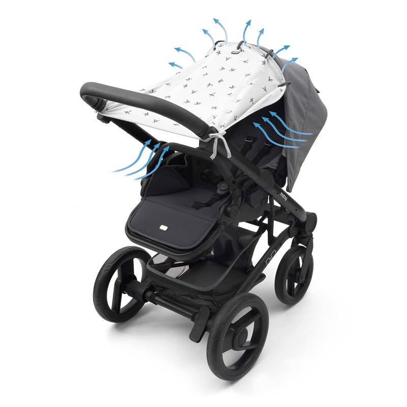 Dooky Sunshade for Baby Car Seat/ Pram/ Stroller/ Pushchair, Universal