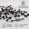 SKIR'CO (Pack of 50) Painted Roofing Screws 4.8 x 70