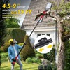 Velotrex 2-IN-1 Cordless Pole Saw and Mini Chainsaw, 8 Inch