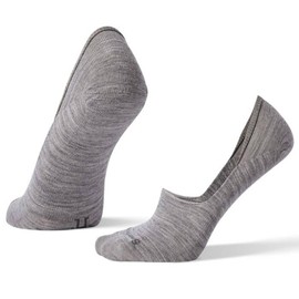 Feetures Everyday Ultra Light No-Show Women's Socks, Light Grey - M