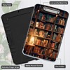 RWUTYTIUL Books Library A4 Clipboard with Storage Pen Holder, Clipboards