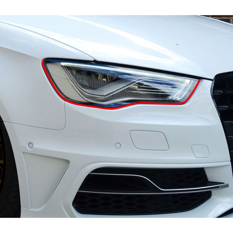 Devil Eye® Headlight Film 5 x Folia Stripe TT 8