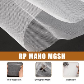 Kighdel Magnetic Fly Screen Window Velcro Strap Fly Screens for Windows Screens Adjustable Window Net Window Fly Screen 120 * 100cm Used to Prevent Insects Flies Mosquitoes Pollen from Entering