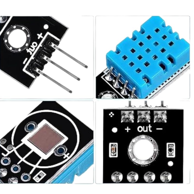 Electrones 5 x KY-015 DHT11 DHT-11 3 Pin Digital Temperature