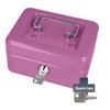 Westcott Cash Box Lockable (Compact, 15 cm) Lilac | Lockable