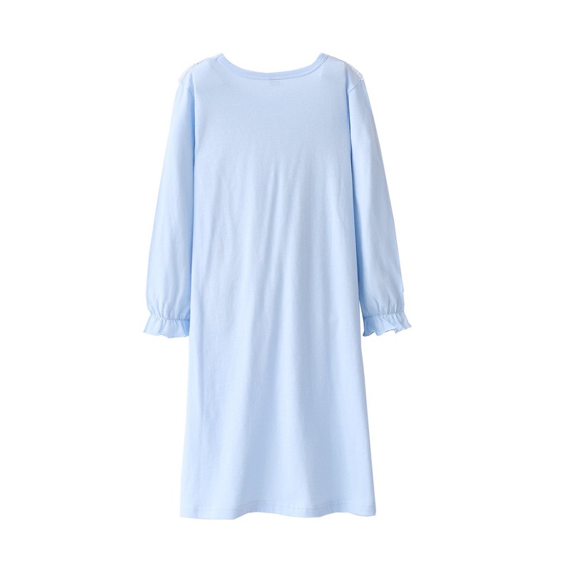 ABALACOCO - Camisón de dormir para niñas, vestido de princesa
