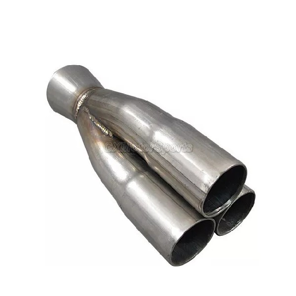 CXRacing 3-1 Header Manifold Tube Merge Collector 1.6" 2.5" Stainless