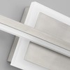 PRESDE 32inch LED Bathroom Light Fixtures Over Mirror Modern Brushed