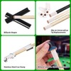 Vefungyan 39pcs Pool Cue Repair Kit: 2 Pool Cue Tip