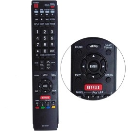 for Sharp New Replaced Remote GB118WJSA for Sharp TV LC-70TQ15U LC70UD27U LC-70UD27U