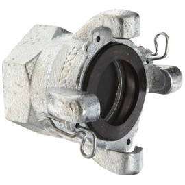 Dixon Air King AM23 Iron Air Hose Fitting, 4 Lug Quick Acting Coupling, 1-1/2" NPT Female End