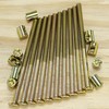 10-Set M6 Furniture Bolt and Nut Kit, Hex Socket Bed