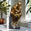 Resin The Thinker Thinking Man Statue Sculpture Frgurine Gift for