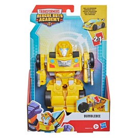 Transformers Rescue Bots Academy Bumblebee Converting Toy Robot, Playskool Heroes 6-Inch Collectible Action Figure Toy for Kids Ages 3 and Up (Amazon Exclusive)