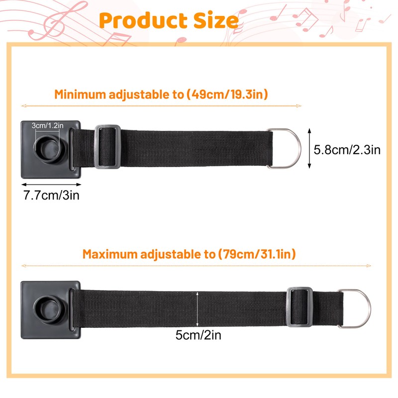 Newellsail Cello End Pin Anchor Adjustable Cello Anchor Holder Non-Slip