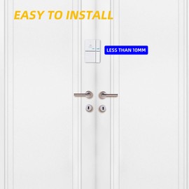 ANTELA WLAN Smart Door Window Sensor, Door & Window Alarm, Wireless Home Security Alarm System for Doors, Windows and Cupboards, Homes and Office