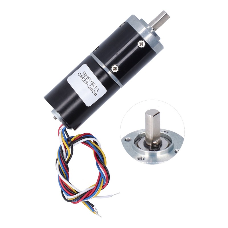 Planetary Gear Motor DC Brushless Sensor Built in Drive Large