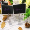 10pcs Table Number Holder Name Place Card Holder Memo Clip