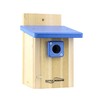 Kettle Moraine Cedar Nest Box with Recycled Roof for Wrens