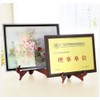 DUOLEIMI Frame Stand Dish Stand, Wooden Display Stand, Picture Frame,