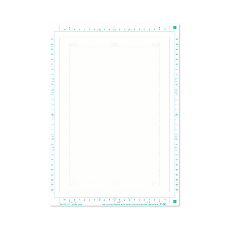 Icy 135kg Im-35b B4 Thickness Manga Manuscript Paper Professional Use